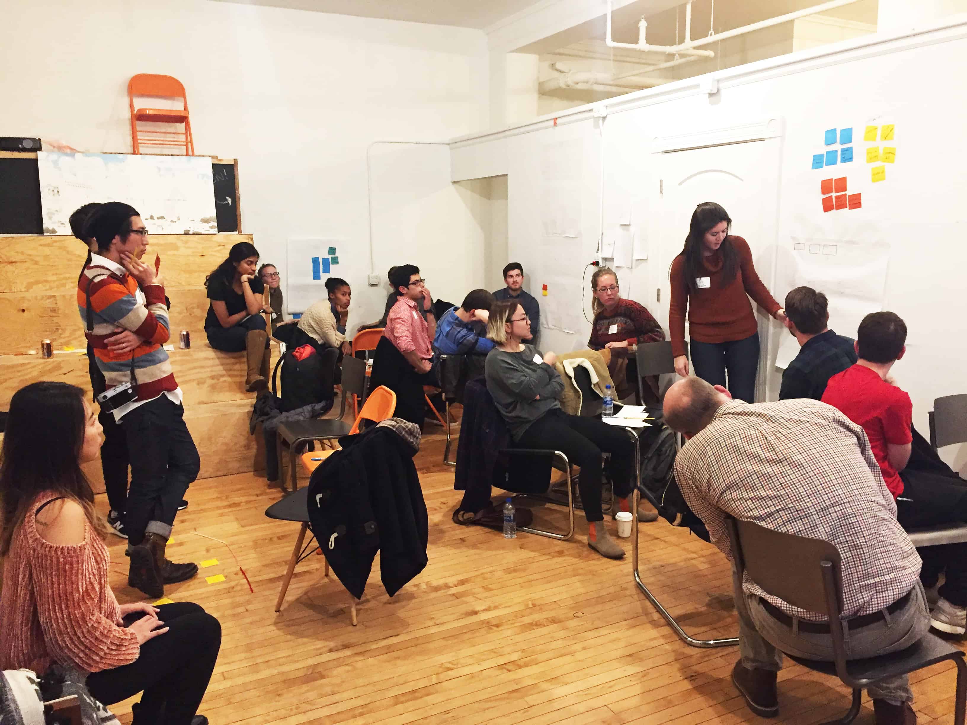 Clique's accessibility workshop participants