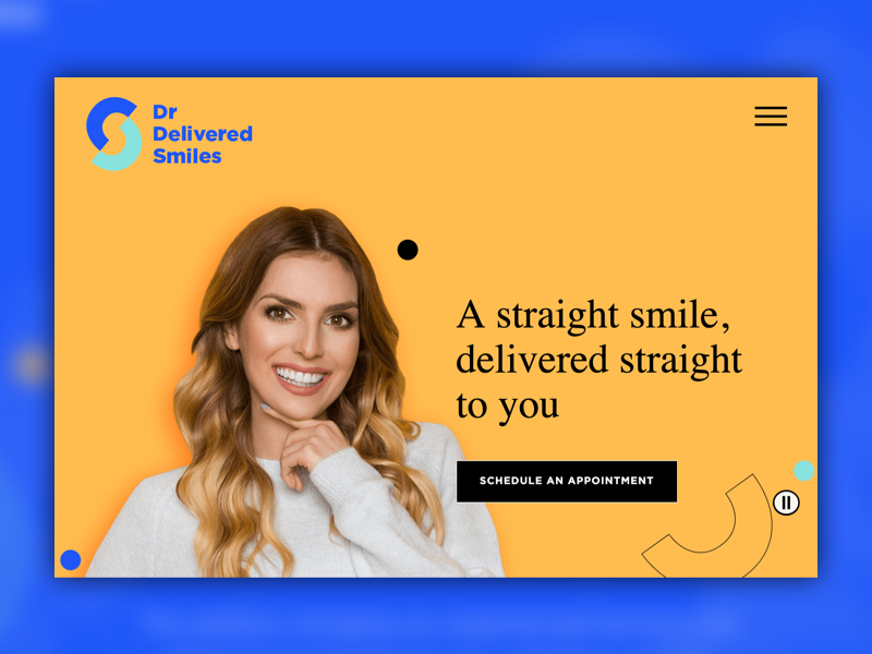 Dr. Delivered Smiles homepage